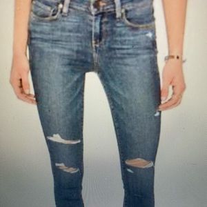 Paige Verdugo destructed ultra skinny jeans